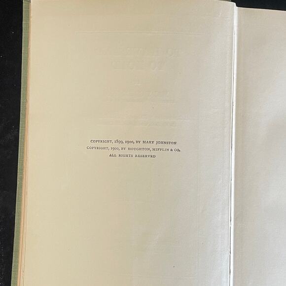 To Have and To Hold by Mary Johnston | 1902 | Antiquarian Antique Book - Picture 3 of 13